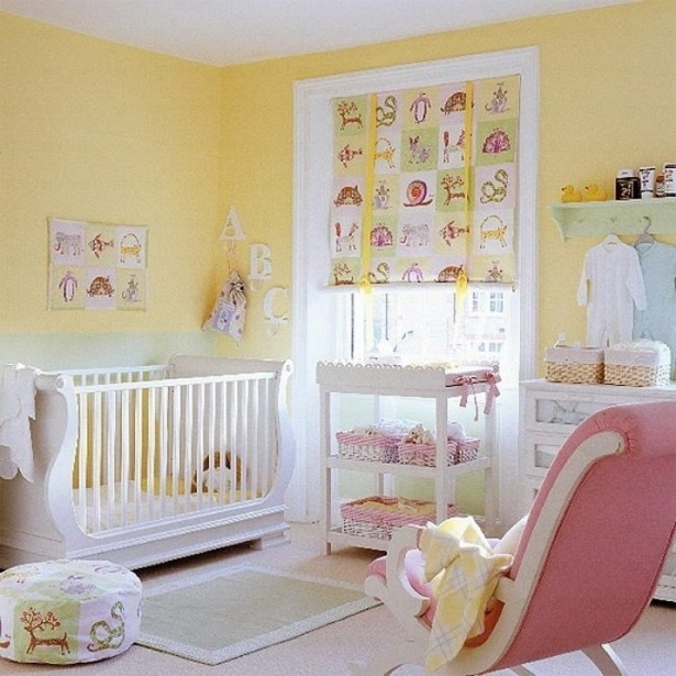 Baba szoba sárga