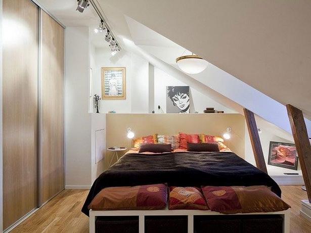 dachschrge-schlafzimmer-11 Tető lejtős hálószoba