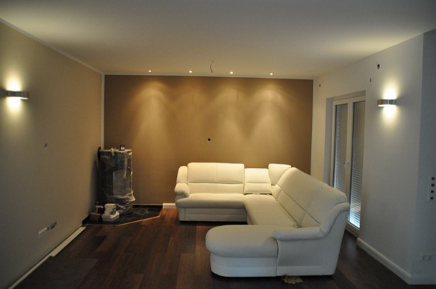deckenbeleuchtung-wohnzimmer-74-6 Mennyezeti világítás nappali