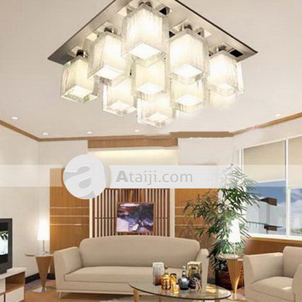 deckenlampen-wohnzimmer-30-17 Mennyezeti lámpák nappali