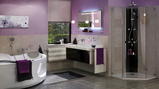 einrichtungsideen-badezimmer-68-17 Belsőépítészeti ötletek fürdőszoba