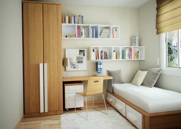 einrichtungsideen-fr-kleine-schlafzimmer-14-6 Belsőépítészeti ötletek kis hálószobákhoz