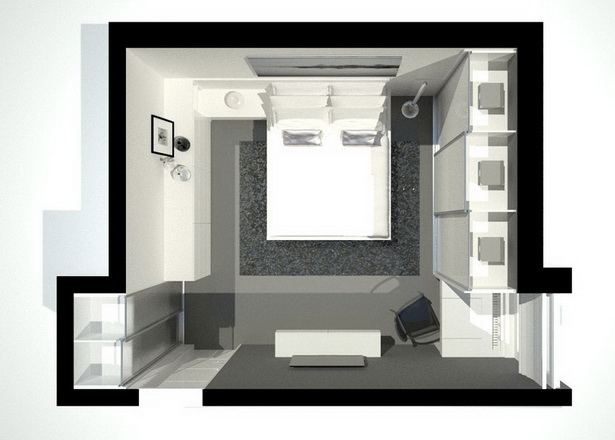 einrichtungsideen-fr-kleine-schlafzimmer-14-8 Belsőépítészeti ötletek kis hálószobákhoz