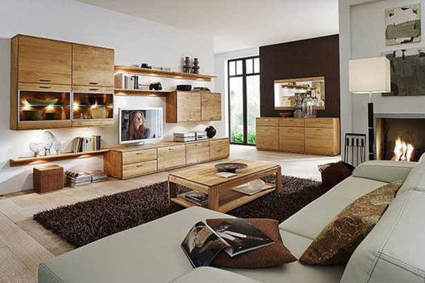 gemtliche-wohnzimmereinrichtung-79-16 Kényelmes nappali bútorokkal