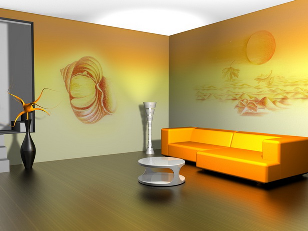 ideen-farbgestaltung-wohnzimmer-24-14 Ötletek színes design nappali