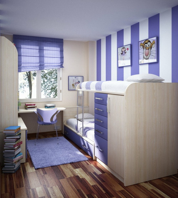 kleine-jugendzimmer-gestalten-28-18 Design kis ifjúsági szobák