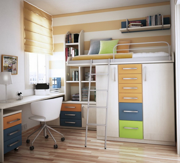 kleine-schlafzimmer-einrichten-ideen-24-4 Kis hálószoba bútor ötletek