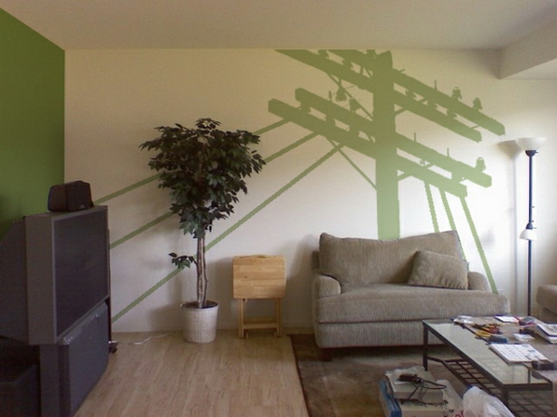 kreative-wandgestaltung-wohnzimmer-44-8 Kreatív fal design nappali