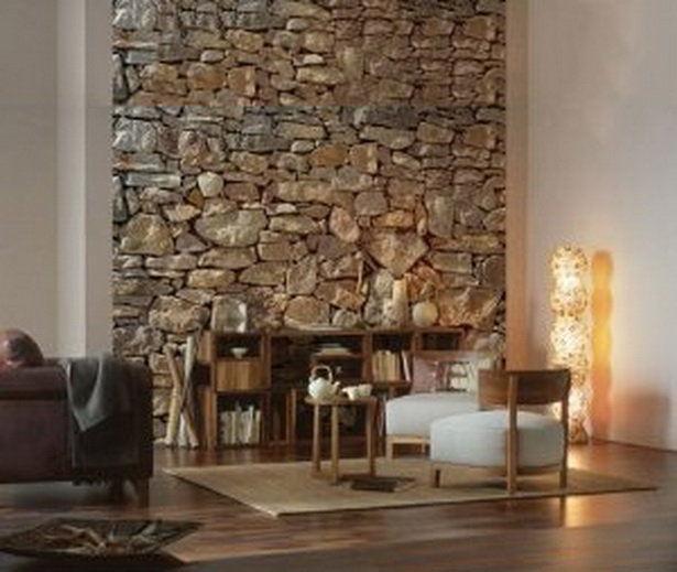natursteinwnde-wohnzimmer-15-2 Természetes kő falak nappali
