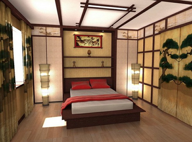 schlafzimmer-asiatisch-gestalten-75_14 Hálószoba Ázsiai design