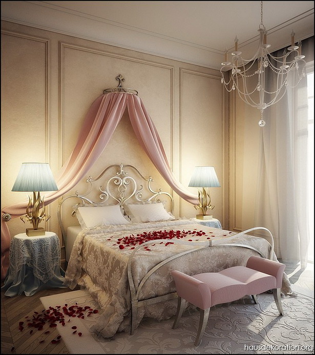 schlafzimmer-romantisch-gestalten-34 Romantikus hálószoba kialakítása
