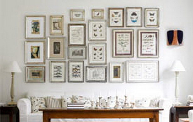 wanddeko-wohnzimmer-ideen-87-10 Fali dekoráció nappali ötletek