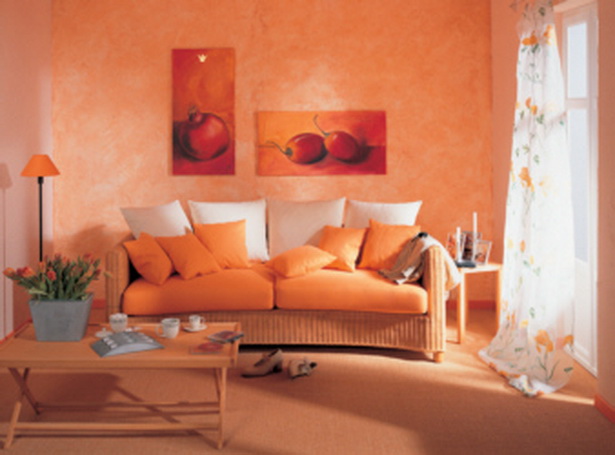 warme-farben-wohnzimmer-53-14 Meleg színek nappali