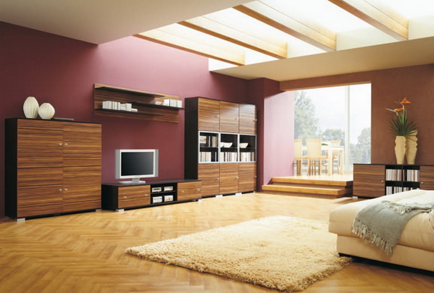 wohnzimmergestaltung-mit-farben-84-18 Nappali design színekkel