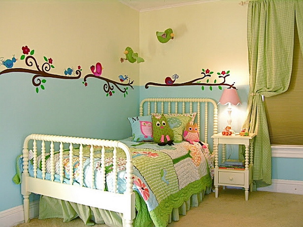 Gyermek szoba kialakítása zöld