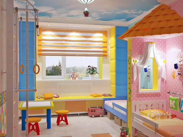 kinderzimmer-kreativ-einrichten-31_16 Kreatív bútorok gyermekszobák