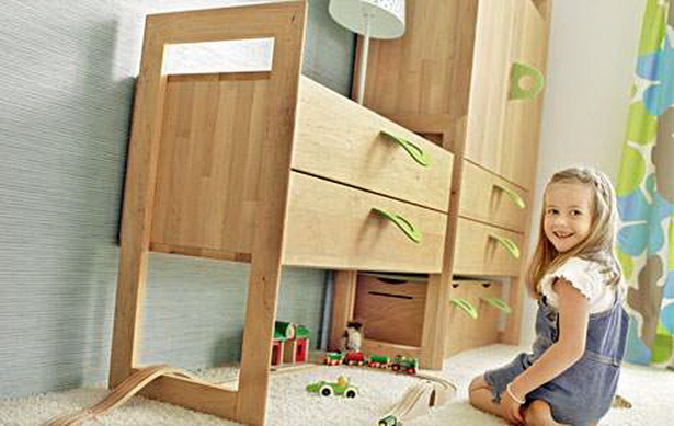 kinderzimmermbel-massivholz-90_10 Gyermekszoba bútor tömörfa