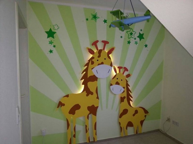 kreative-wandgestaltung-kinderzimmer-74_6 Kreatív fali tervezés gyermekszoba