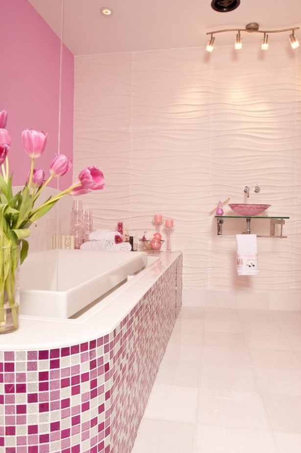 rosa-badezimmer-86 Rózsaszín fürdőszoba