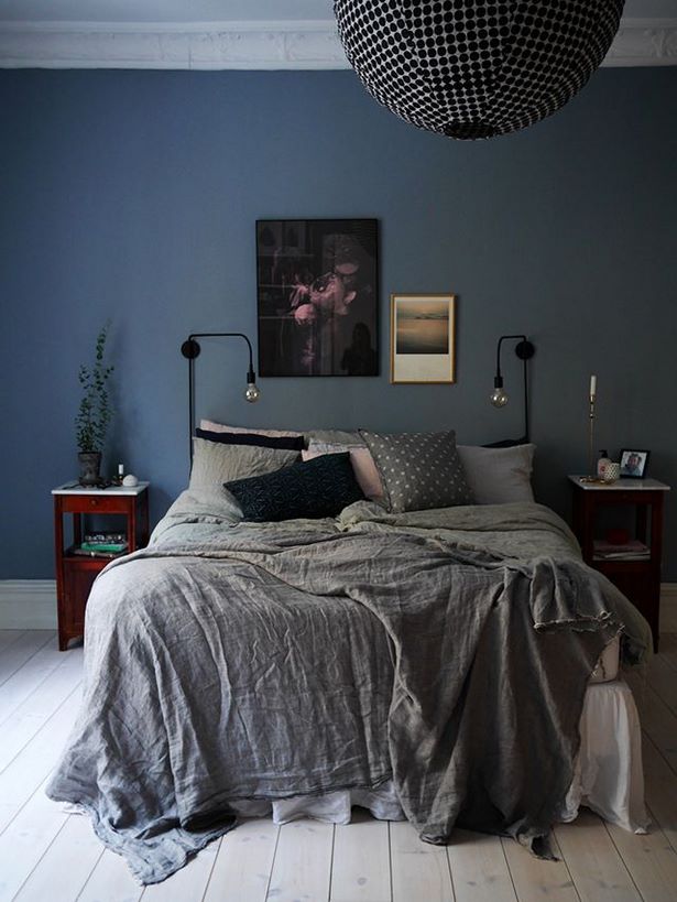 blaue-wandfarbe-schlafzimmer-20_4 Kék fal színes hálószoba