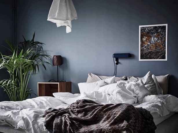 blaue-wandfarbe-schlafzimmer-20_9 Kék fal színes hálószoba