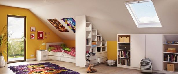jugendzimmer-dachschrage-einrichtungsideen-69_12 Ifjúsági szoba lejtős tető belsőépítészeti ötletek