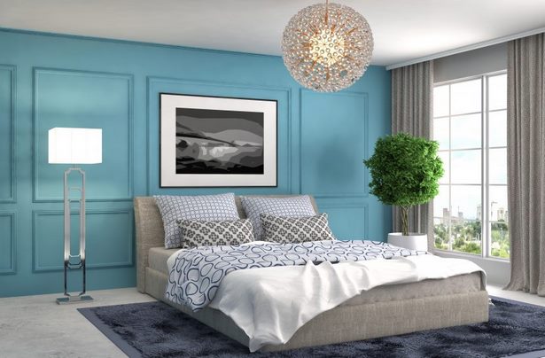 schlafzimmer-farbe-blau-41_2 Hálószoba színe Kék