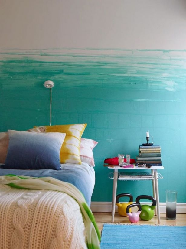 schlafzimmer-farbe-wand-18_8 Hálószoba színes fal