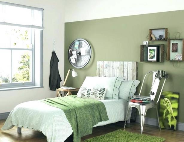 schlafzimmer-wandfarbe-grun-16_2 Hálószoba fal színe zöld