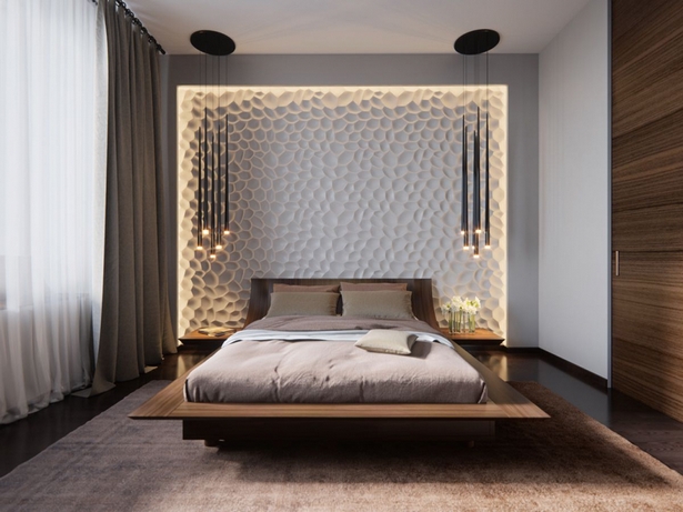 wandgestaltung-schlafzimmer-braun-94_17 Fal design hálószoba barna