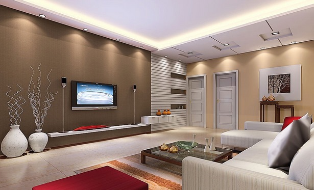 wohnzimmer-farbgestaltung-modern-50_7 Nappali színes design modern