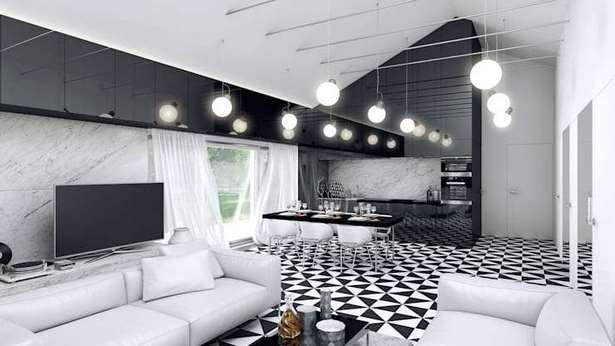 wohnzimmer-farbgestaltung-modern-50_9 Nappali színes design modern