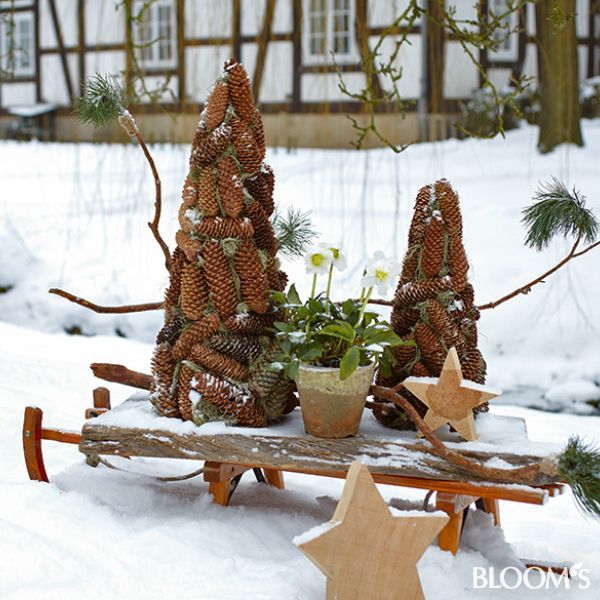bilder-winterdeko-garten-25_12 Képek téli dekoráció kert