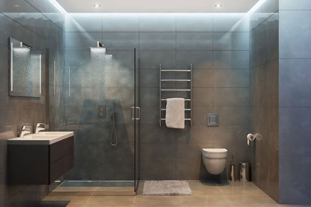 Modern fürdőszoba világítás
