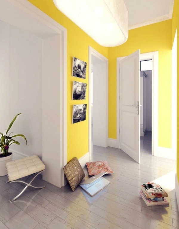 Folyosó sárga