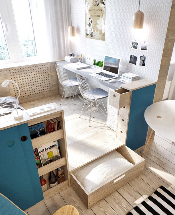 schne-einrichtungsideen-fr-kleine-wohnungen-46_7 Gyönyörű belsőépítészeti ötletek kis lakásokhoz