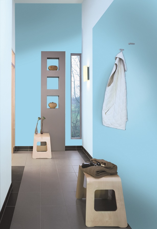 wandgestaltung-flur-farbe-45_11 Fal design folyosó színe