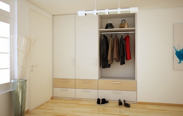 wohnideen-flur-garderobe-45_11 Élő ötletek folyosó szekrény