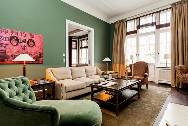 grune-wande-im-wohnzimmer-95 Zöld falak a nappaliban