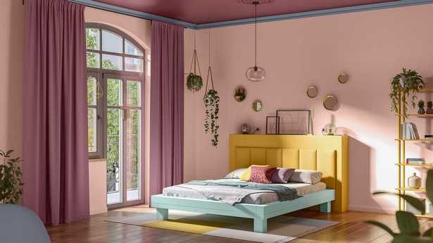 vorhang-farbe-schlafzimmer-58_13 Függöny színes hálószoba