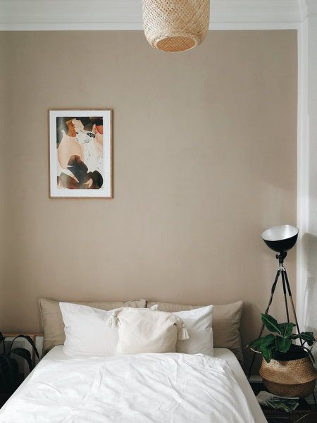 wandfarbe-beige-wohnzimmer-65_2 Fal színe bézs nappali