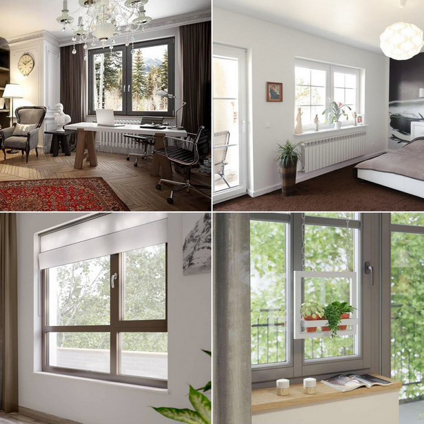wohnzimmerfenster-modern-gestalten-001 A nappali ablakok Modern kialakítása