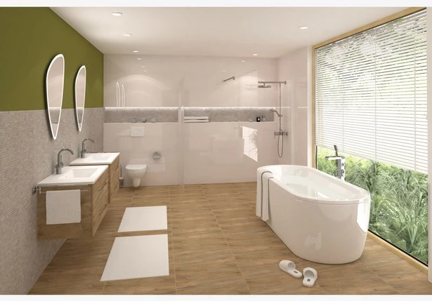 badezimmer-ideen-holzfliesen-44_17-10 Fürdőszoba ötletek fa csempe