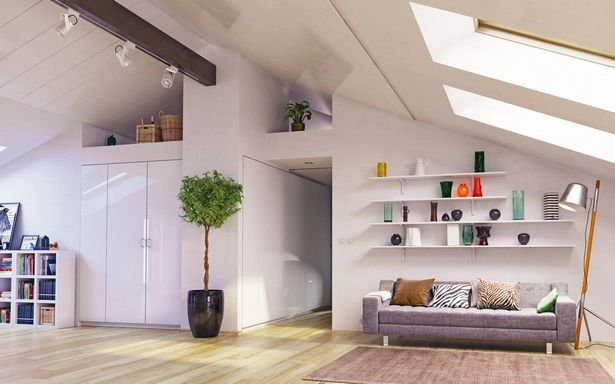 einrichtungsideen-wohnzimmer-dachgeschoss-21_5-16 Nappali tervezési ötletek