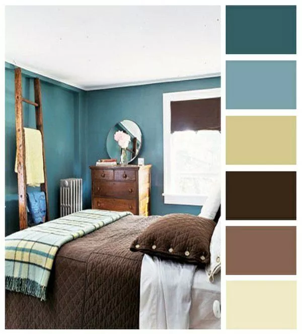schlafzimmer-braun-blau-69-1 Hálószoba barna kék