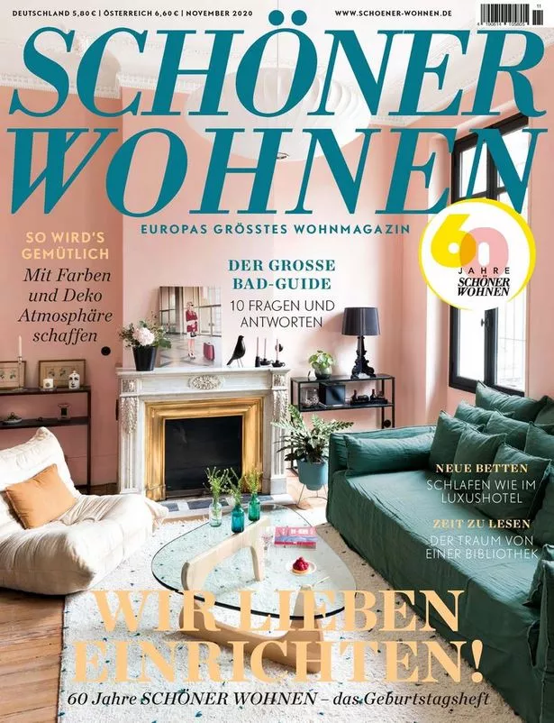 schoner-wohnen-cover-75_10-3 Gyönyörű élő borító