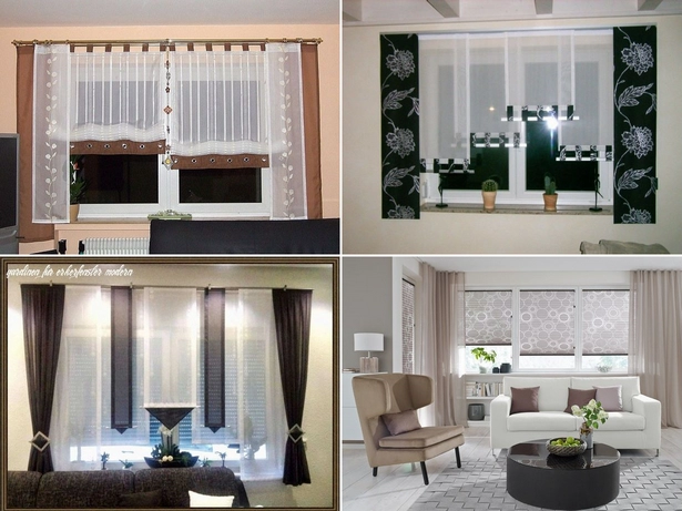 kurze-gardinen-wohnzimmer-modern-ideen-001 Rövid függönyök nappali modern ötletek