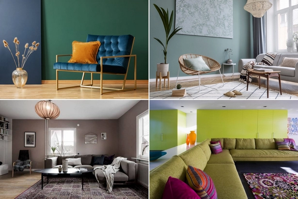 wohnzimmer-farbe-ideen-2022-001 Nappali színes ötletek 2022