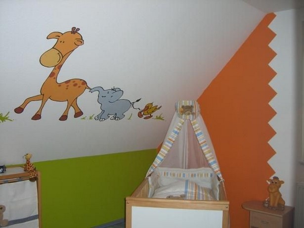 babyzimmer-wandgestaltung-beispiele-59_14 Baba szoba fal tervezési példák