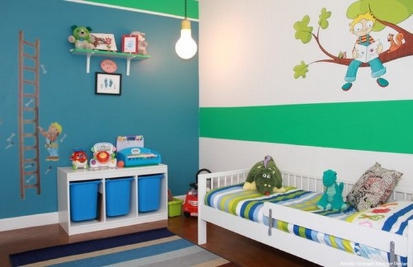 Dekoráció gyermekszoba fal